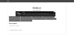 Desktop Screenshot of dadaji.us