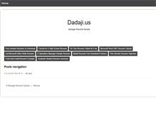 Tablet Screenshot of dadaji.us